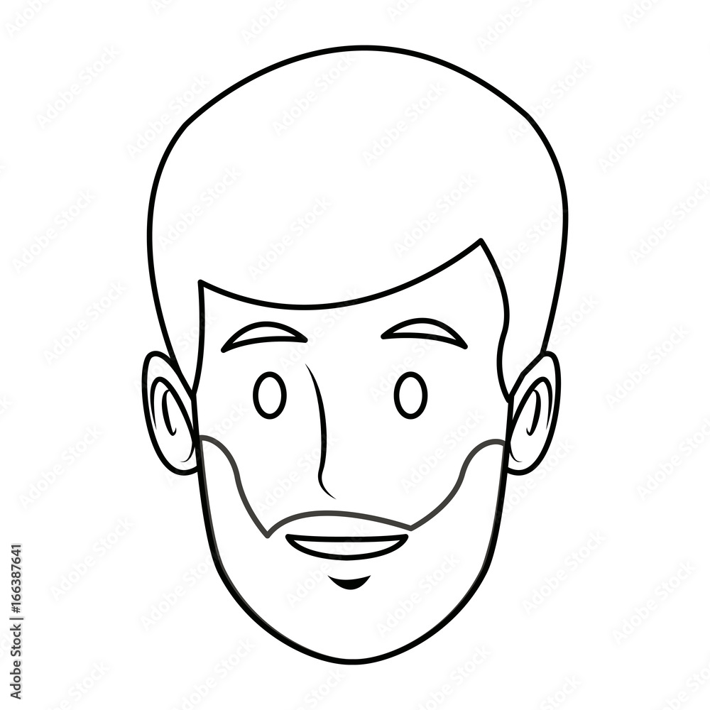man employee face person character work man employee face person character work
