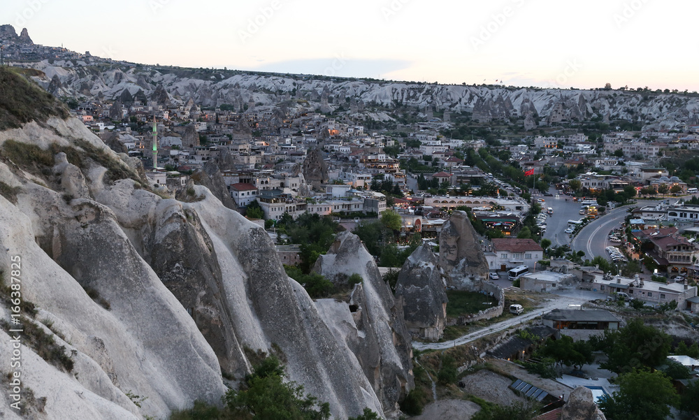 Goreme Town in Cappadocia