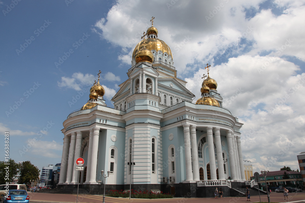 Russia. Mordovia.Cathedral of St. Warrior Feodor Ushakov