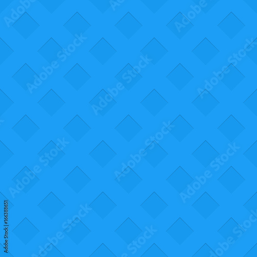 Repeating perforated texture background - spatial vector graphic pattern from negative diagonal square shaped holes