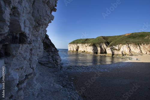 Flamborough from a cave © Jake