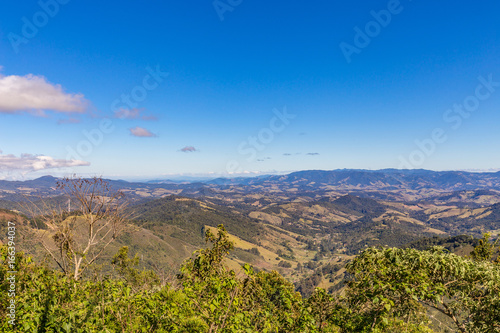 Campos do Jordao  Brazil. Belvedere on the road to the city