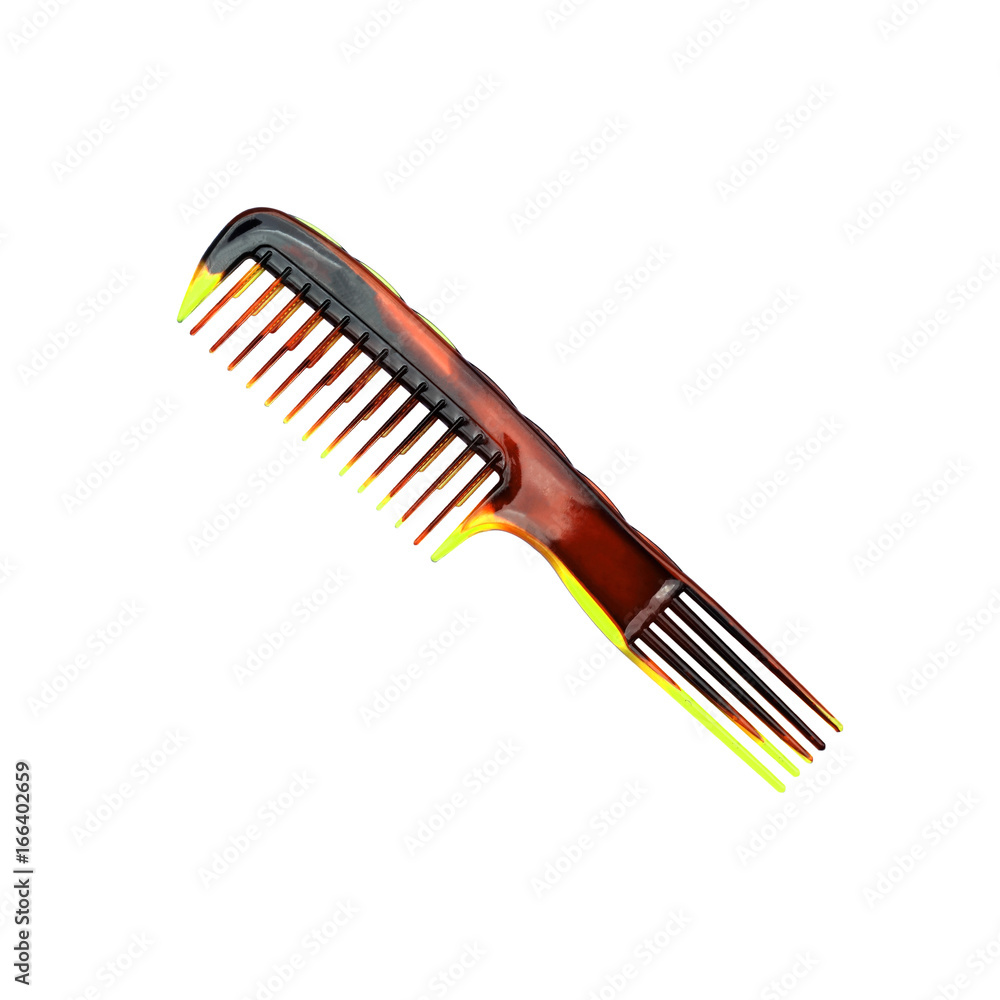 Comb isolated on white background Comb isolated on white background