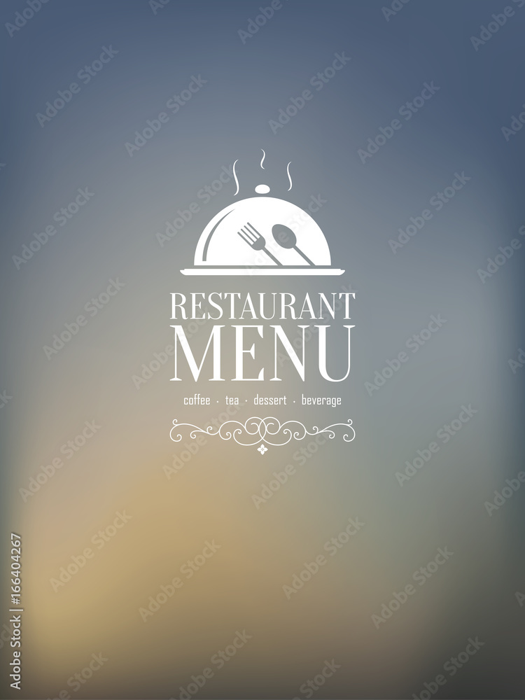 Restaurant Menu Design, Blurred