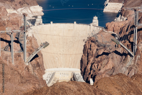 Canvas Print Hoover Dam, Nevada