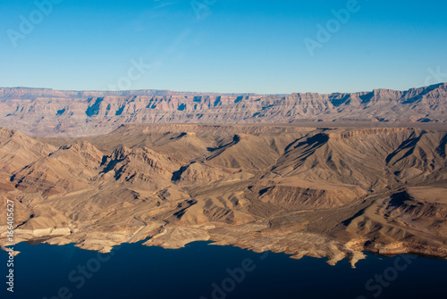 Canvas Print Grand Canyon from Helicopter