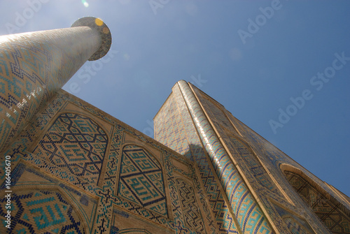 Tiled Structure in Uzbekistan