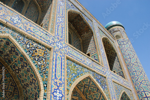 Tiled Structure in Uzbekistan