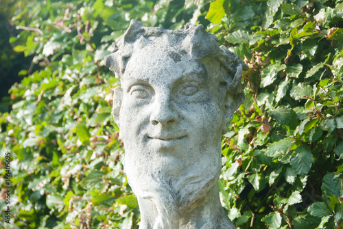 Stone Sculpture of Face