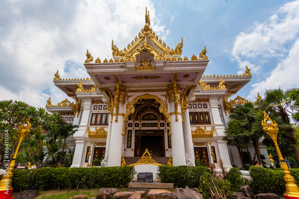 .pavilion at wat Phra That Phanom,Nakornphanom,Thailand.