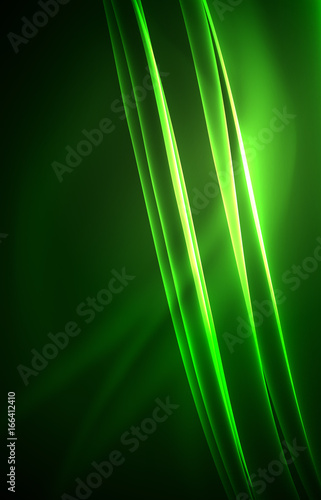 Vector polar lights concept background