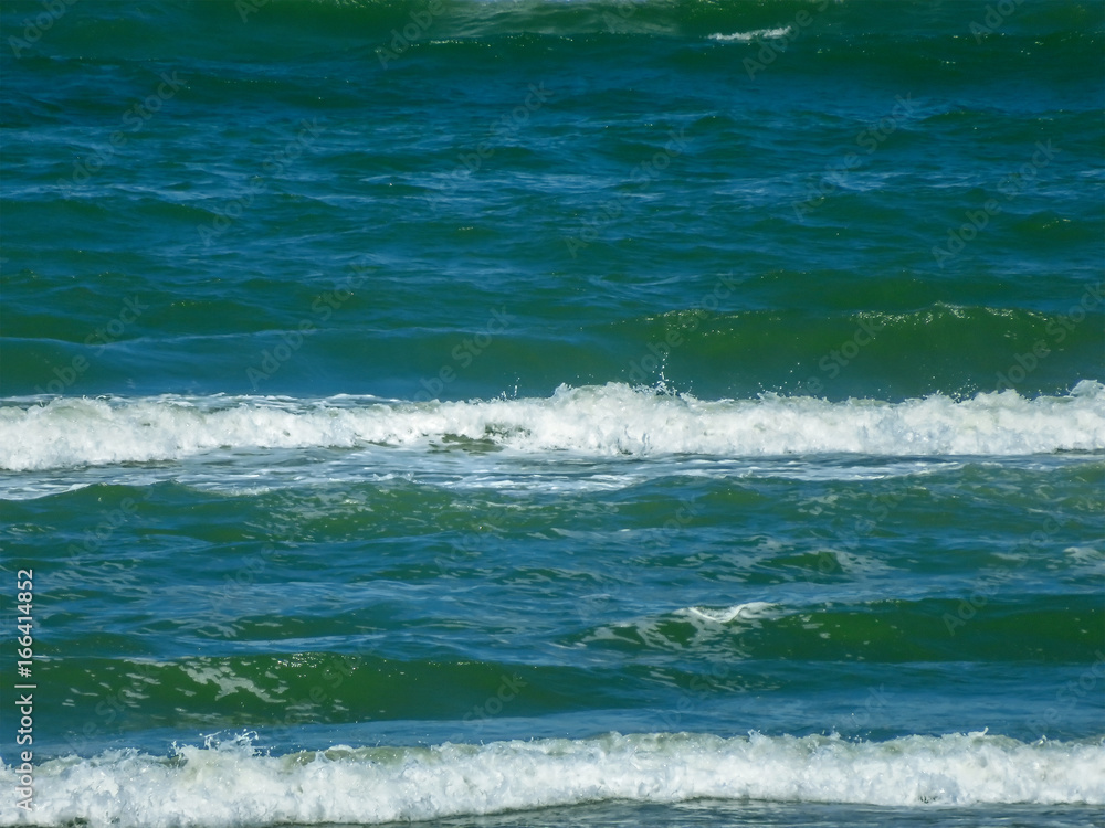 Waves on the Adriatic coast