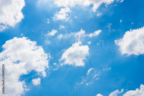 Fototapeta Naklejka Na Ścianę i Meble -  blue sky with cloud