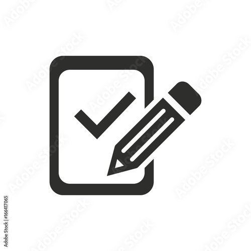 Application form vector icon.