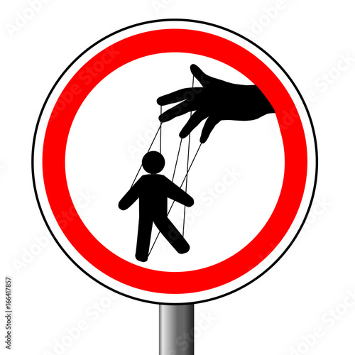 Manipulation of a puppet