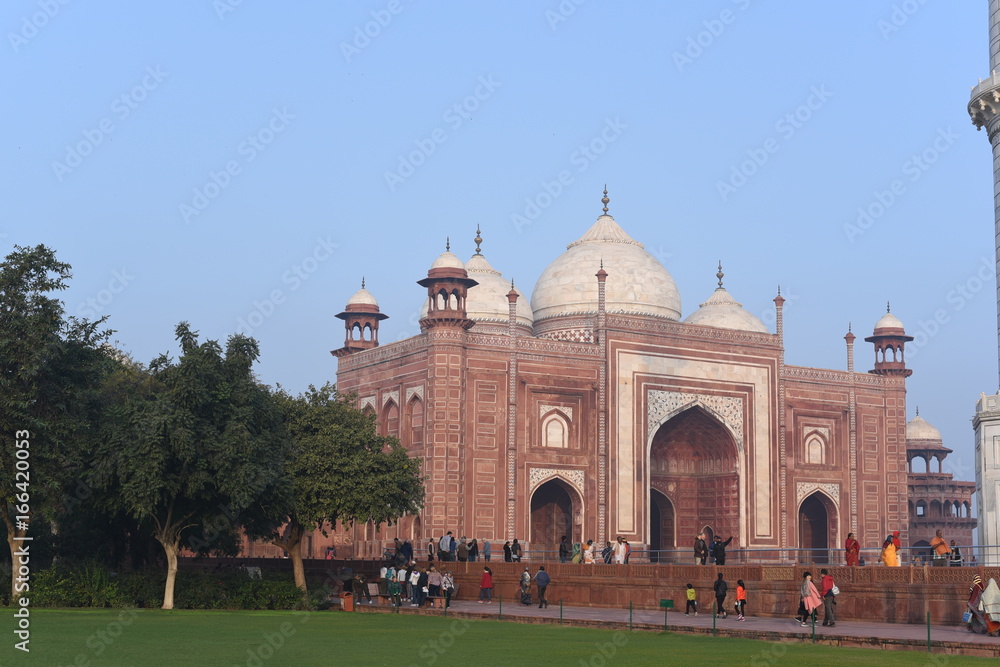 Mosque near Taj Mahal Agra India