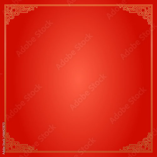 Chinese Traditional Background, The Great Wall Frame