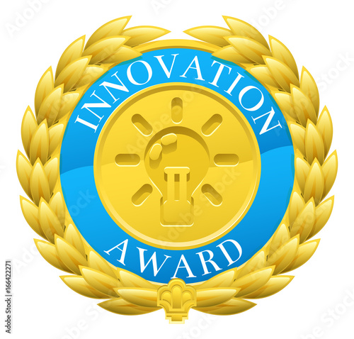 Gold Innovation Winner Laurel Wreath Medal