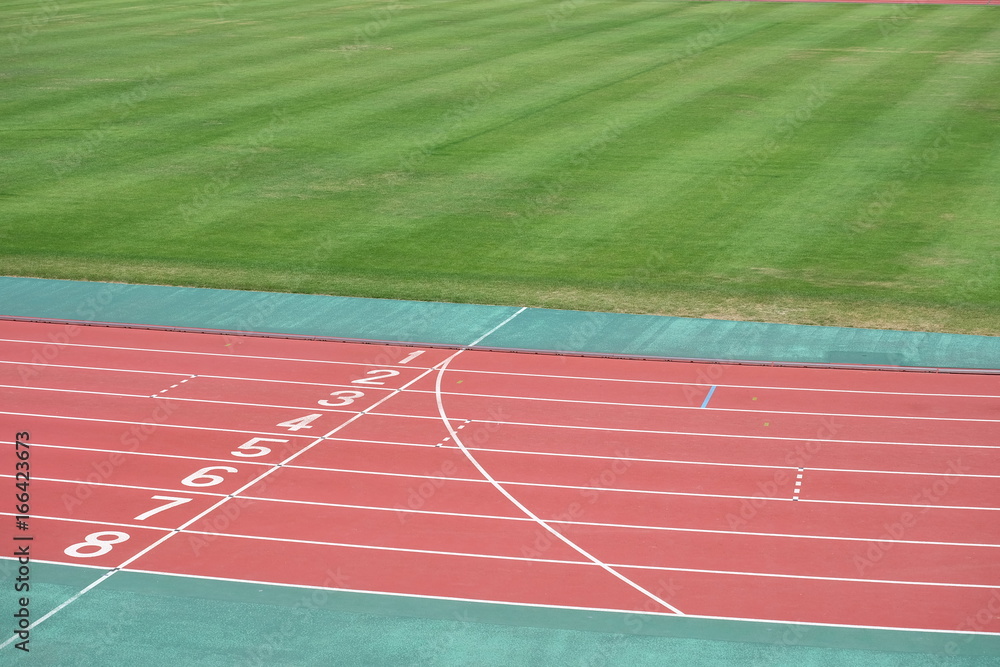 Obraz premium 競技場のトラック