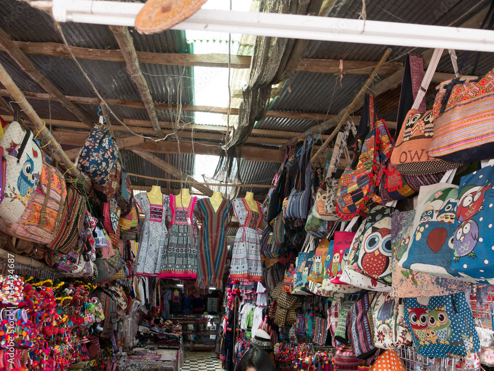Colorful Hmong Market