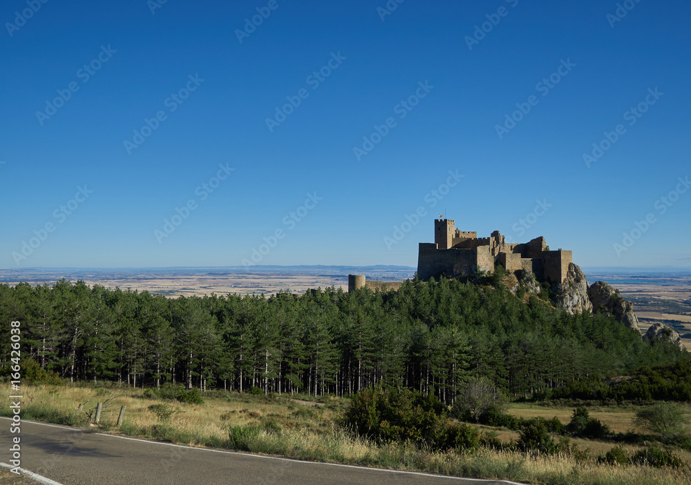 Castillo de Loarre en Huesca, España