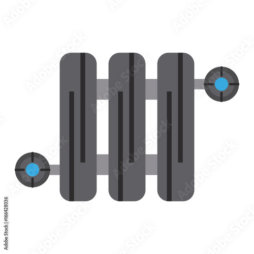 radiator heating icon image