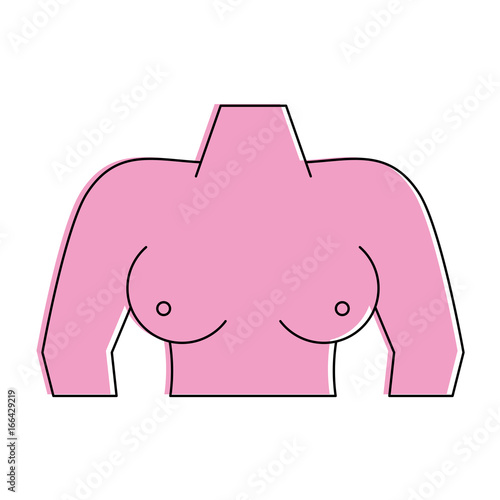 breasts women healthcare icon image