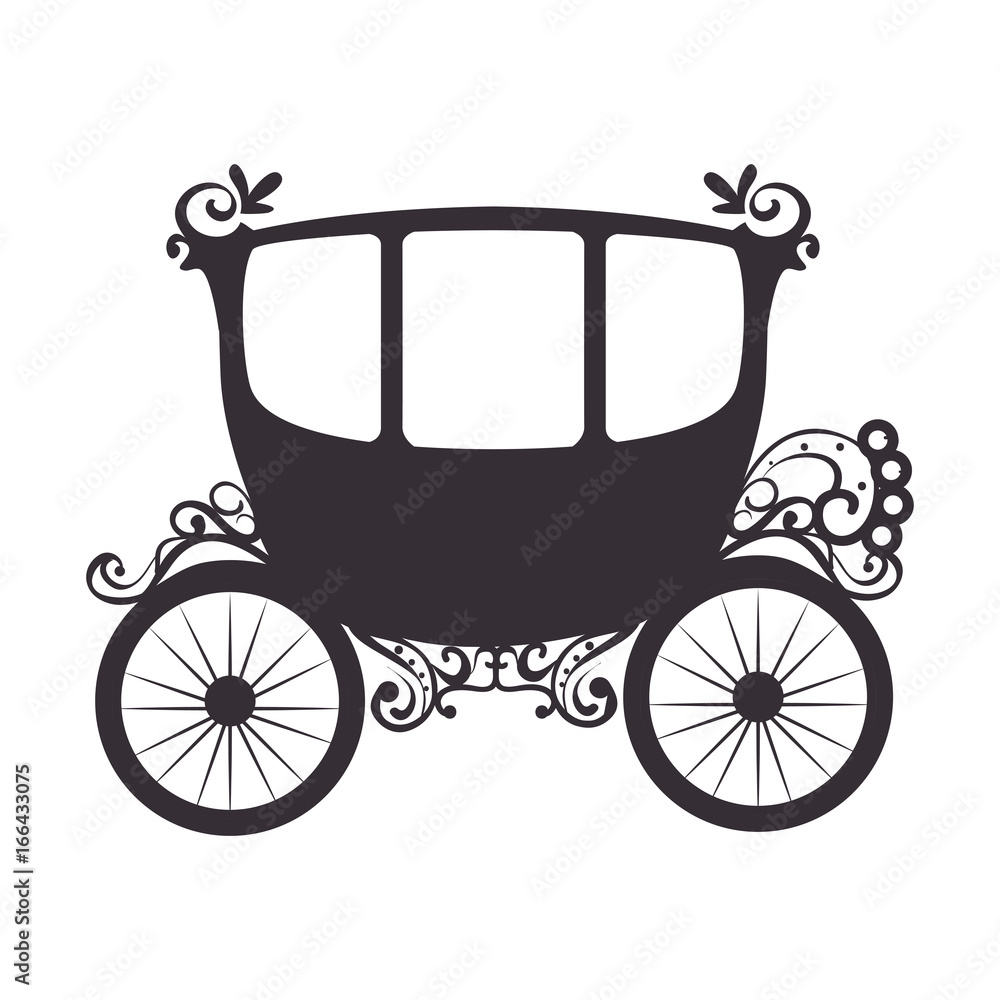 medieval carriage icon medieval carriage icon