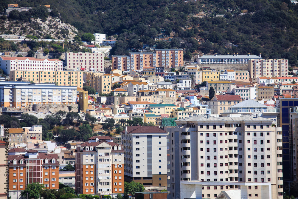 Colorful Condos in Gibraltar
