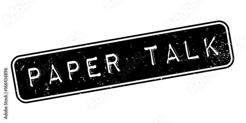 Paper Talk rubber stamp. Grunge design with dust scratches. Effects can be easily removed for a clean, crisp look. Color is easily changed.