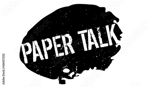 Paper Talk rubber stamp. Grunge design with dust scratches. Effects can be easily removed for a clean, crisp look. Color is easily changed.