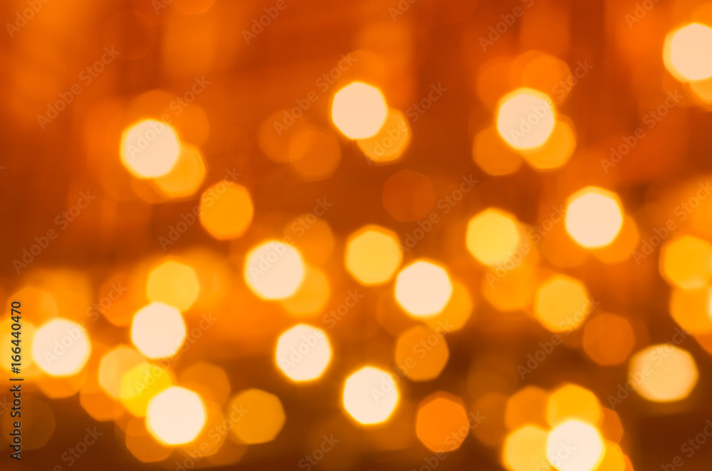 Orange bokeh for background Orange bokeh for background