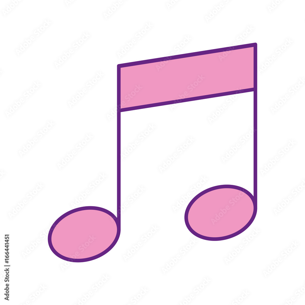 music note isolated icon vector illustration design music note isolated icon vector illustration design
