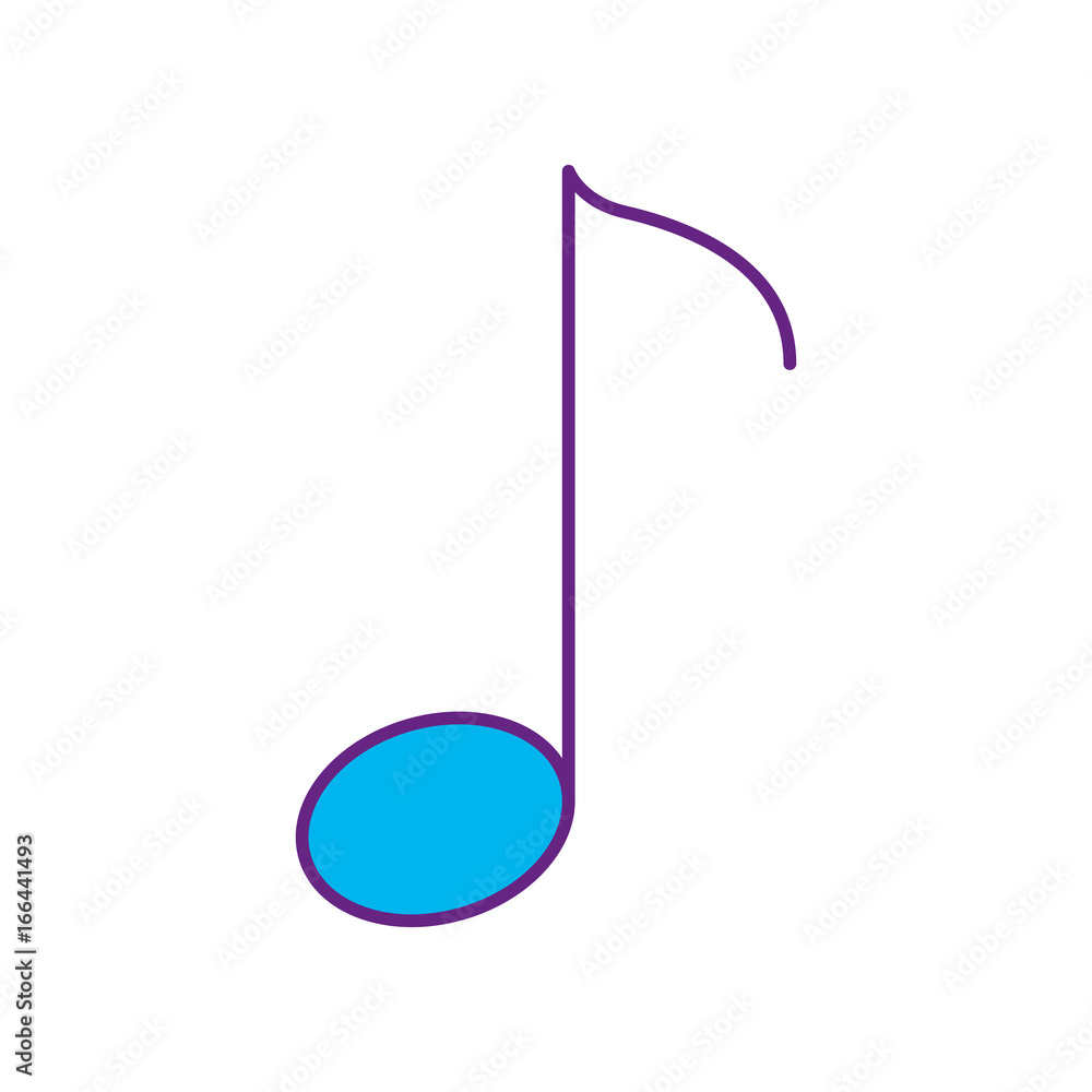 music note isolated icon vector illustration design music note isolated icon vector illustration design