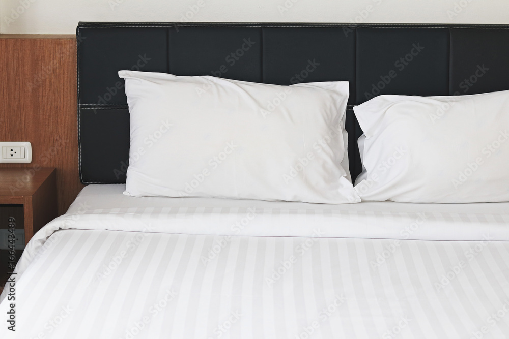 Obraz premium pillows on the bed