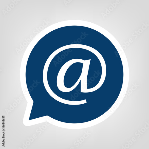 Sprechblase @ Symbol