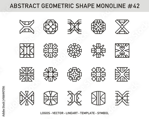 Geometric Element Abstract Set