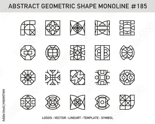Geometric Abstract Element Shape