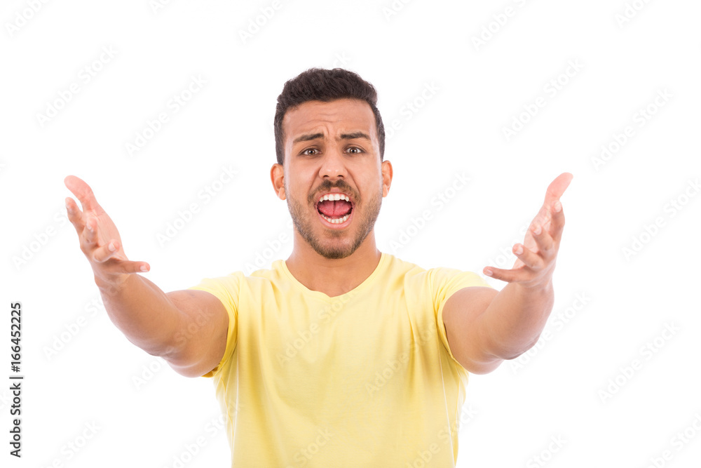 Disappointed young man Disappointed young man
