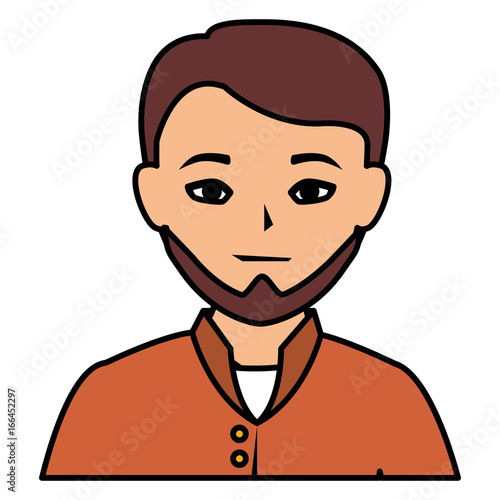 elegant businessman avatar character