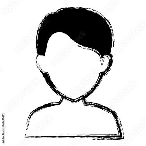 young man shirtless avatar character