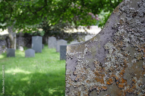 Church gravestone photo