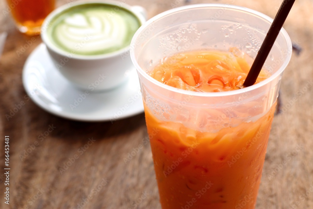 ice tea with milk ice tea with milk