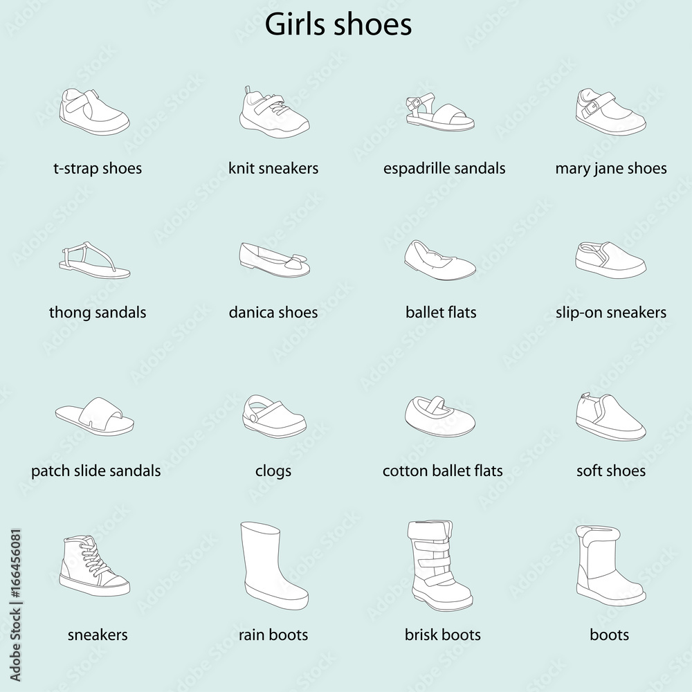 Name brand girl shoes store