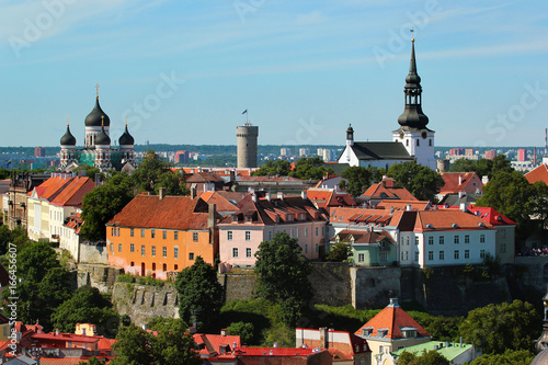 Toompea hill, part of the Tallinn Old Town UNESCO World Heritage Site, Estonia