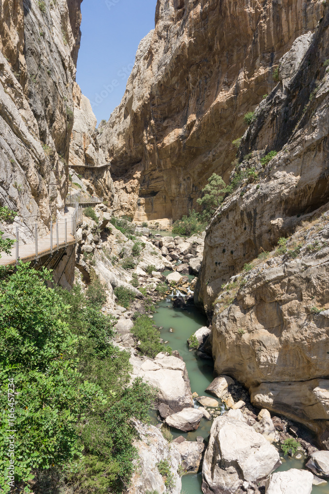 Caminito del Rey - El Chorro - Königsschlucht in Andalusien Spanien Malaga Benalmadena