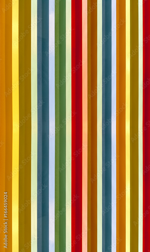 Obraz premium bandes couleurs verticales 