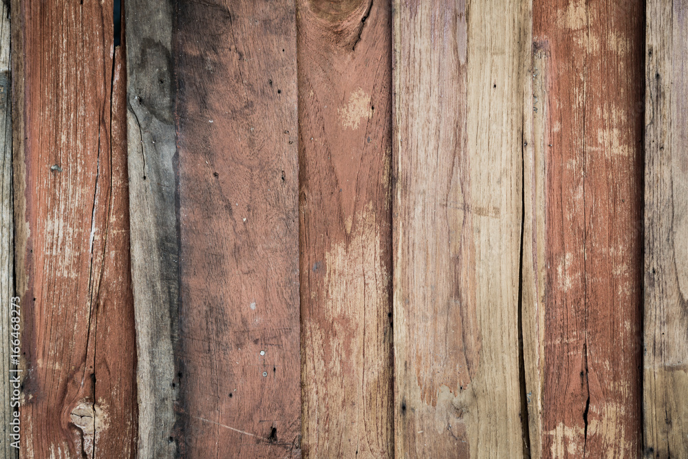 Obraz premium wood plank floor texture