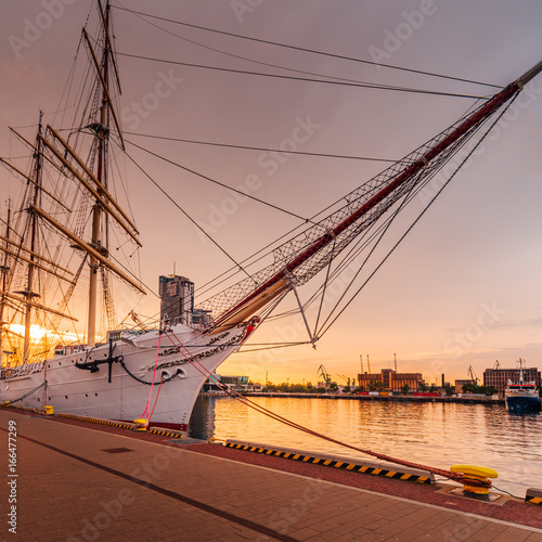 Fototapeta Port jachtowy w Gdyni