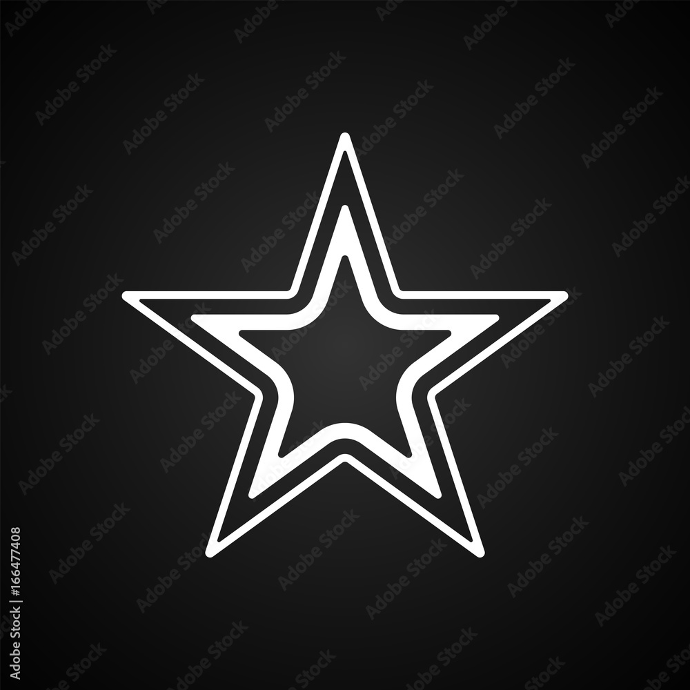 Obraz premium Vector logo star icon. Template for design.